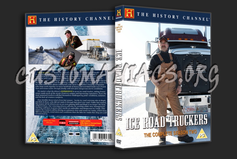 Ice Road Truckers Season 2 dvd cover