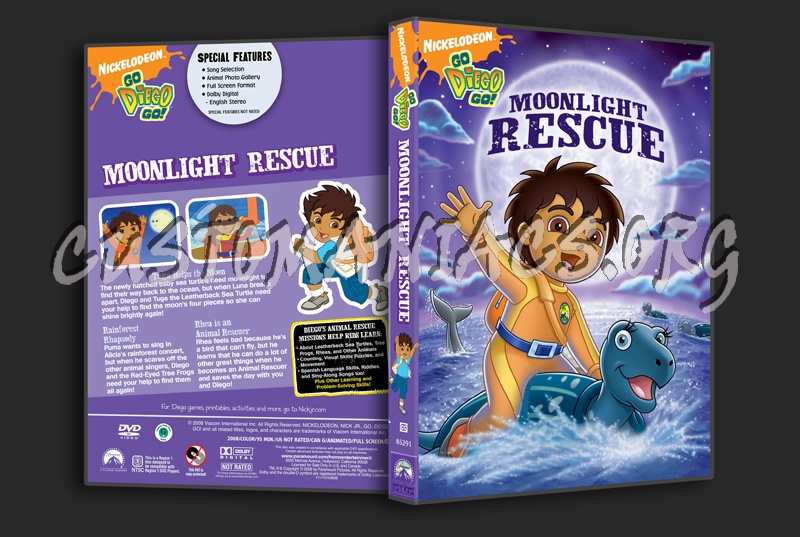 Go Diego Go!: Moonlight Rescue dvd cover