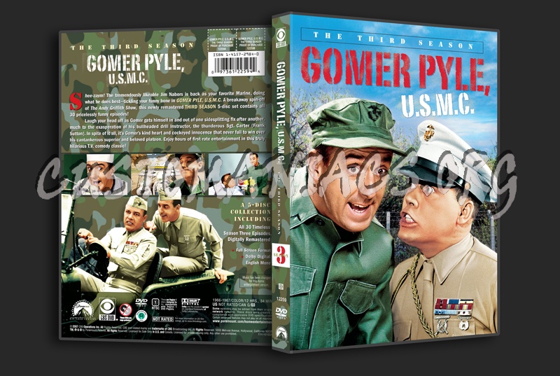 Gomer Pyle, USMC Season 3 dvd cover