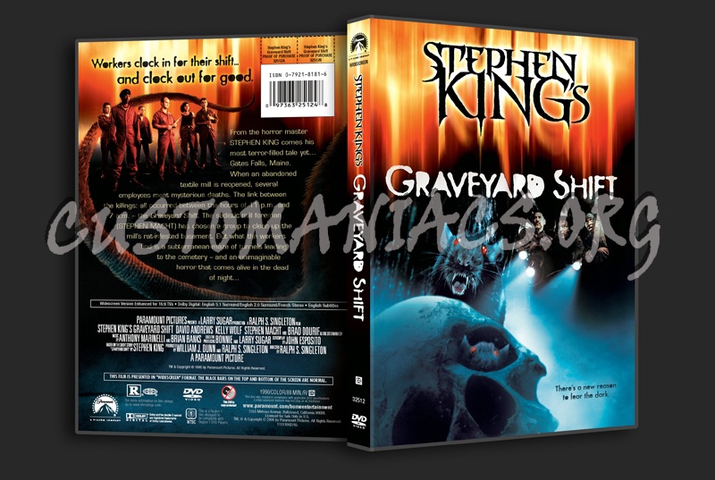 Graveyard Shift dvd cover