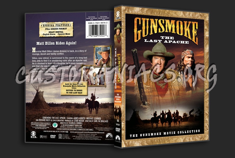 Gunsmoke The Last Apache dvd cover