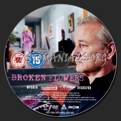 Broken Flowers dvd label