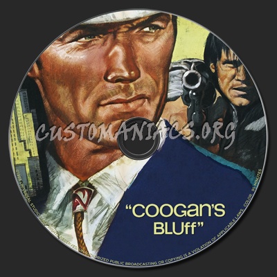 Coogan's Bluff dvd label