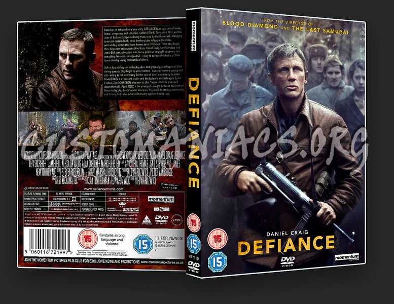 Defiance dvd cover