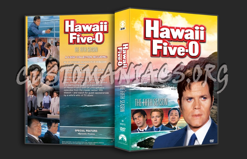 Hawaii Five-O Season 5 dvd cover