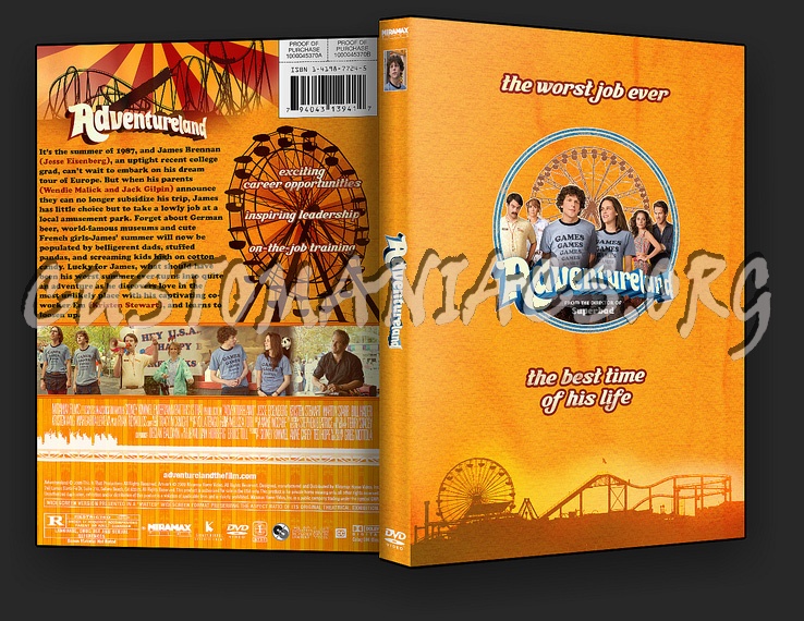 Adventureland dvd cover