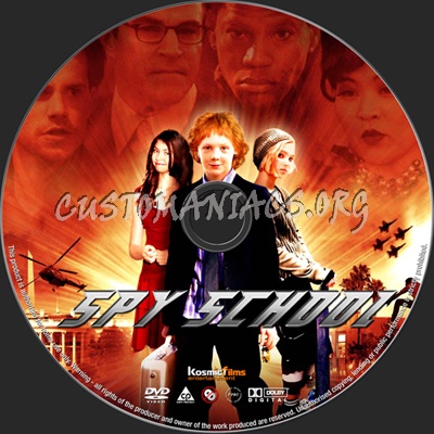 Spy School dvd label