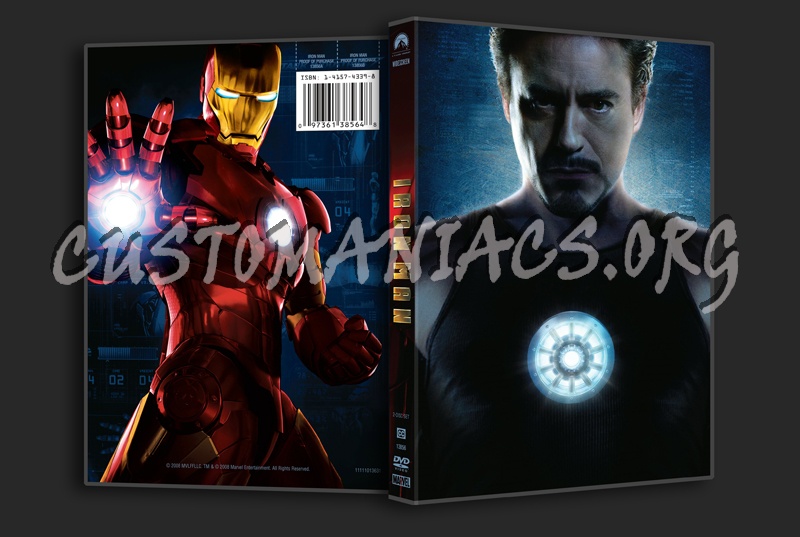 Iron Man dvd cover