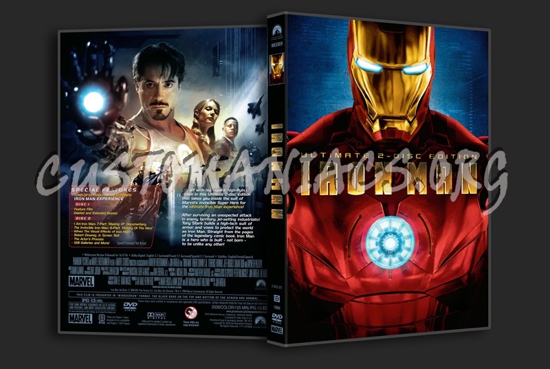 Iron Man dvd cover