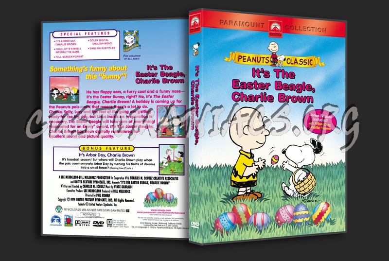 It's the Easter Beagle, Charlie Brown dvd cover