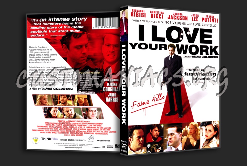 I Love Your Work dvd cover