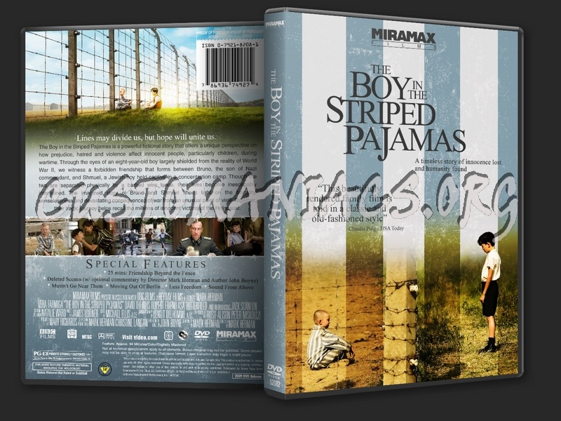 The Boy In The Striped Pajamas dvd cover