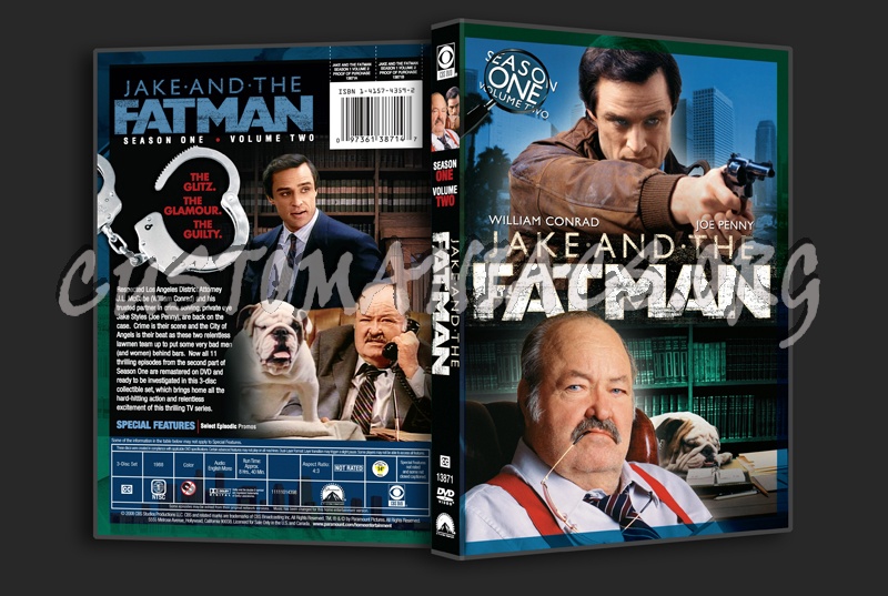 Jake and the Fatman Season 1 Volume 2 dvd cover