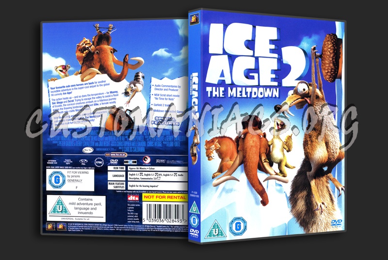 Ice Age 2 The Meltdown dvd cover