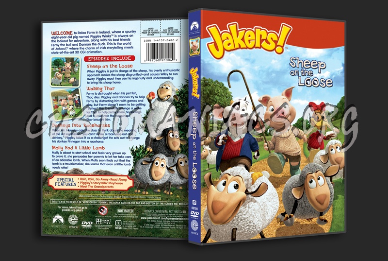 Jakers!: Sheep on the Loose dvd cover