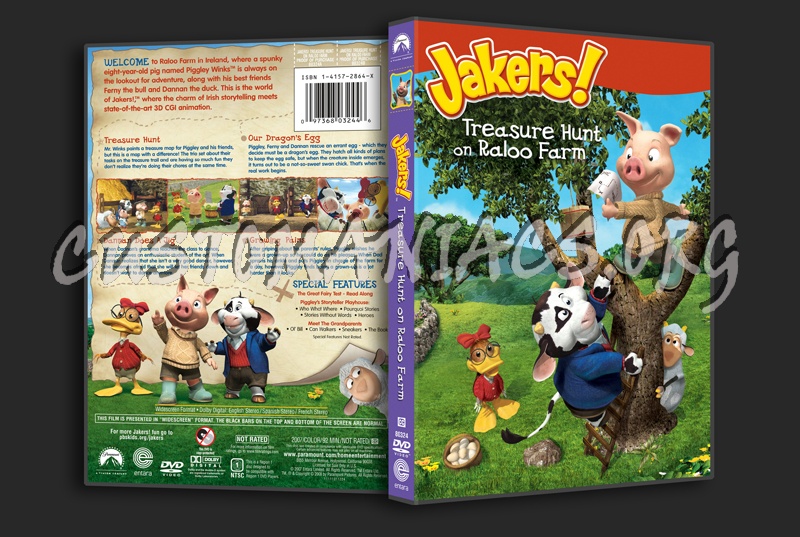 Jakers!: Treasure Hunt on Raloo Farm dvd cover