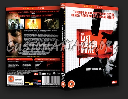 The Last Horror Movie dvd cover