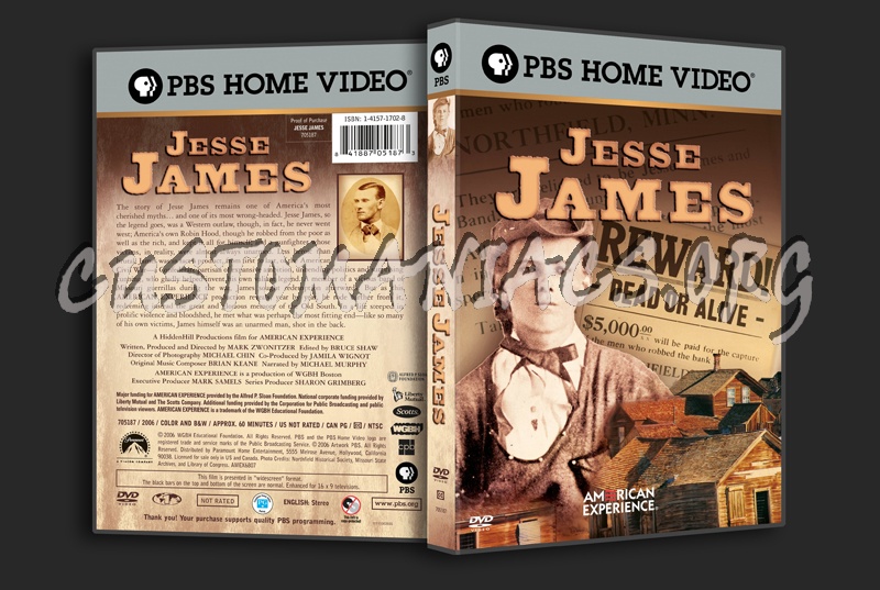 Jesse James dvd cover