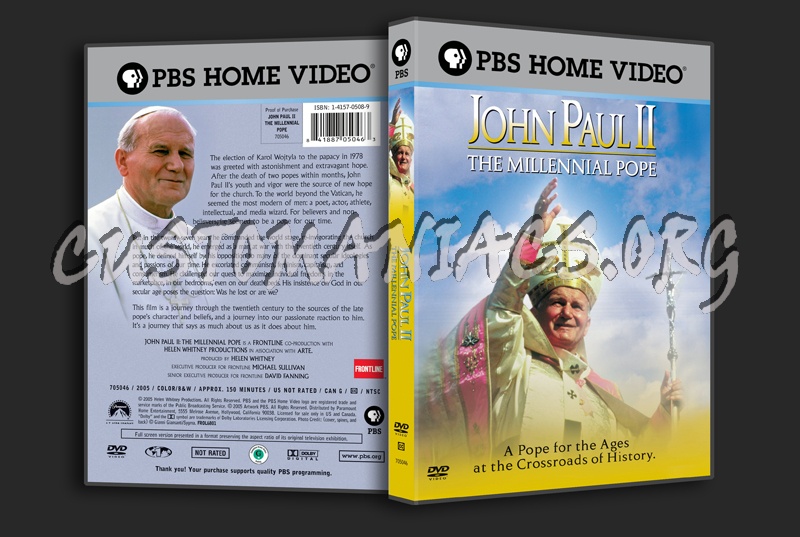 John Paul 2 The Millennial Pope dvd cover