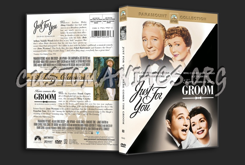 Just For You /  Here Comes the Groom dvd cover