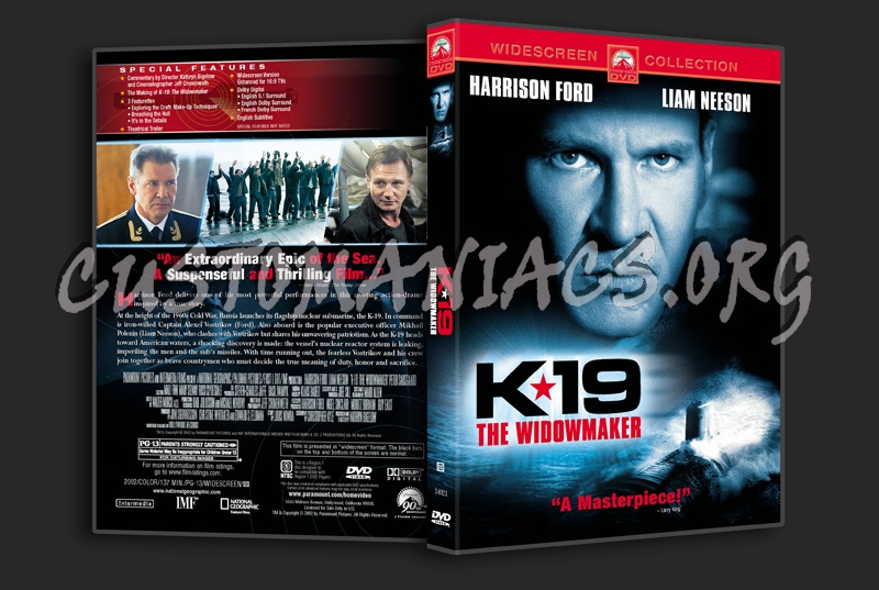 K-19 The Widowmaker dvd cover