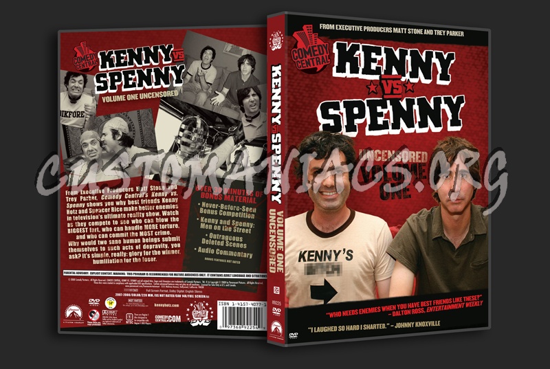 Kenny vs Spenny Uncensored Volume One dvd cover