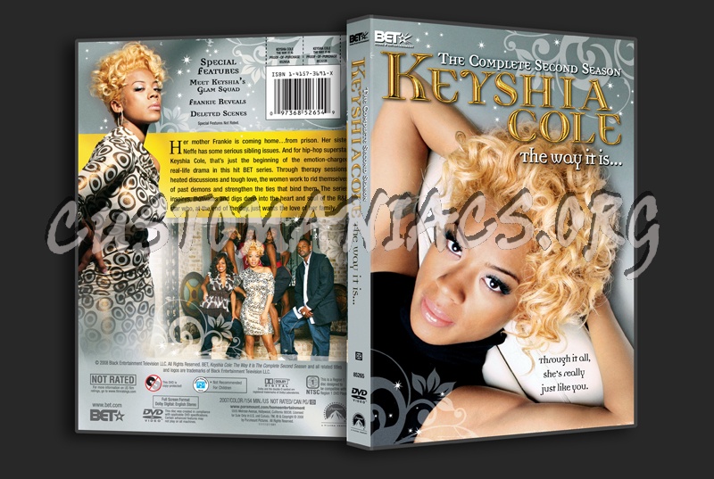 Keyshia Cole The Way it is... Season 2 dvd cover