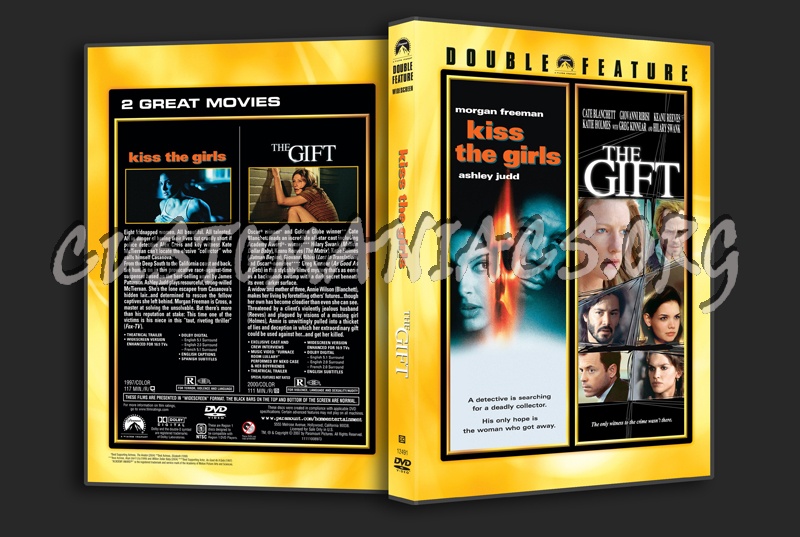 Kiss the Girls / The Gift dvd cover