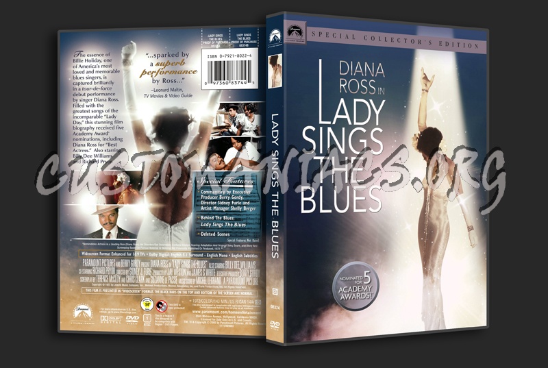 Lady Sings the Blues dvd cover