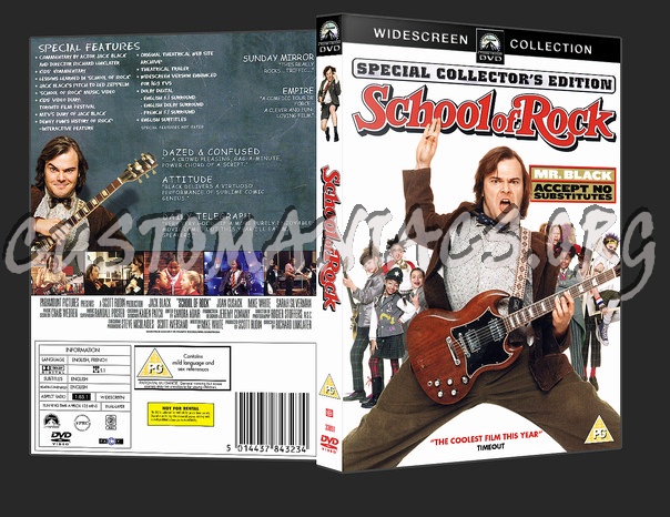 School of rock dvd cover