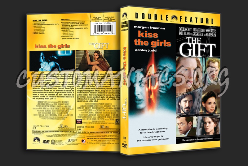 Kiss the Girls / The Gift dvd cover