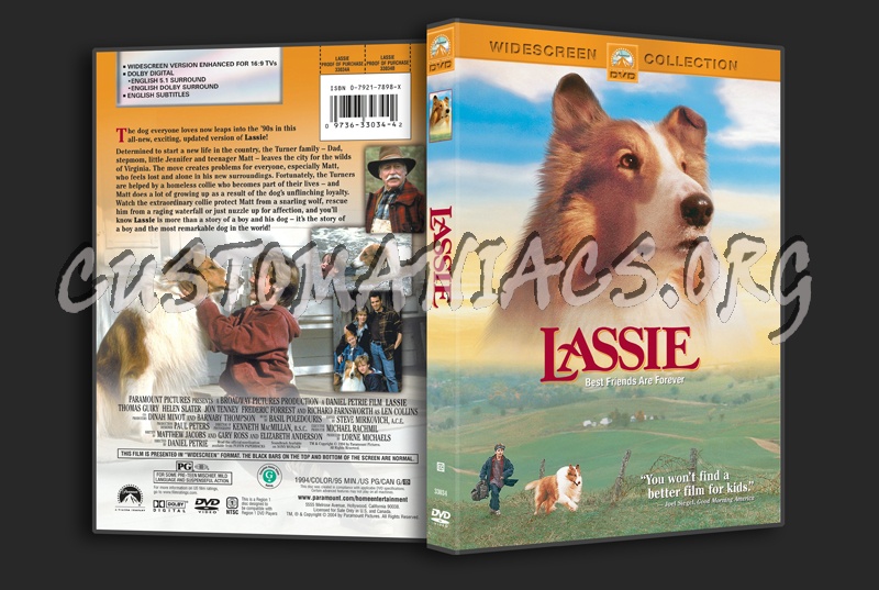 Lassie dvd cover