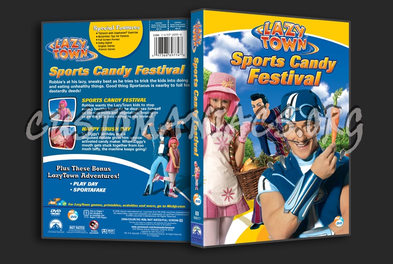 Amazon.co.jp: Lazytown: Sports Candy Festival [DVD] : DVD