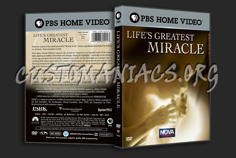 Life's Greatest Miracle dvd cover