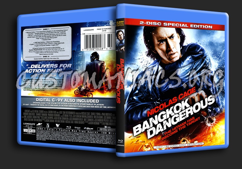 Bangkok Dangerous blu-ray cover