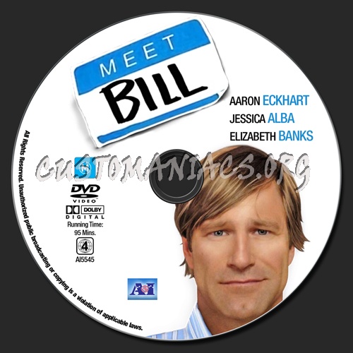 Meet Bill dvd label