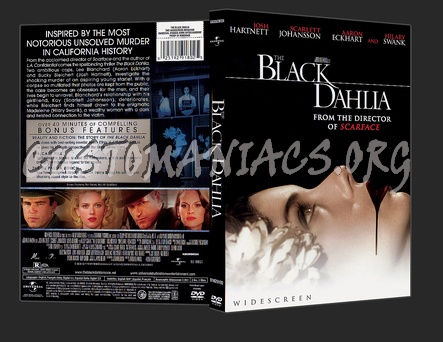 The Black Dahlia dvd cover