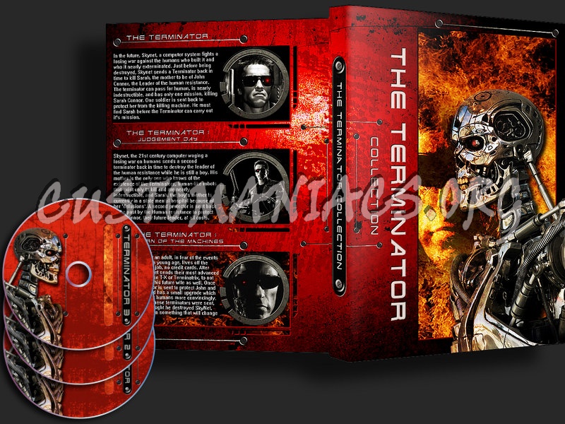 Terminator Trilogy dvd cover