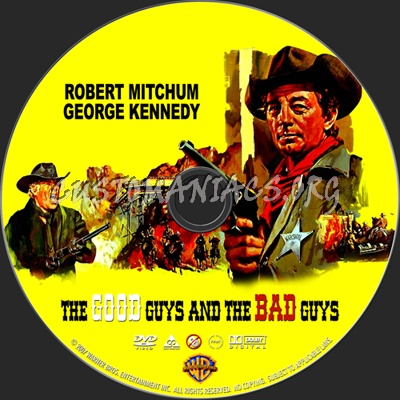 The Good Guys and the Bad Guys dvd label