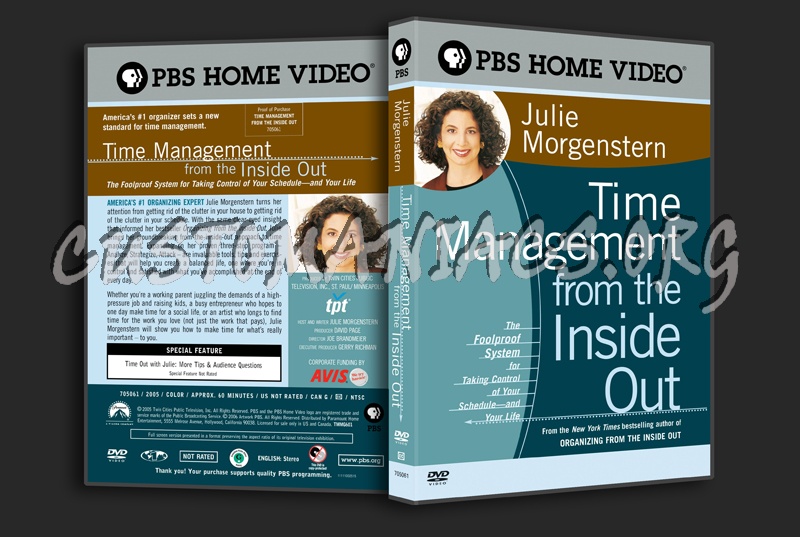 Julie Morgenstern: Time Management from the Inside Out dvd cover