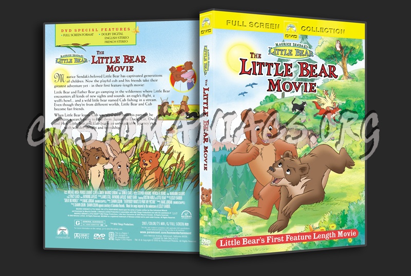 Little Bear: The Little Bear Movie dvd cover