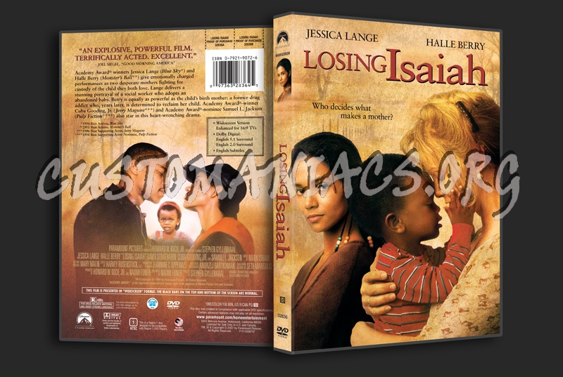 Losing Isaiaha dvd cover
