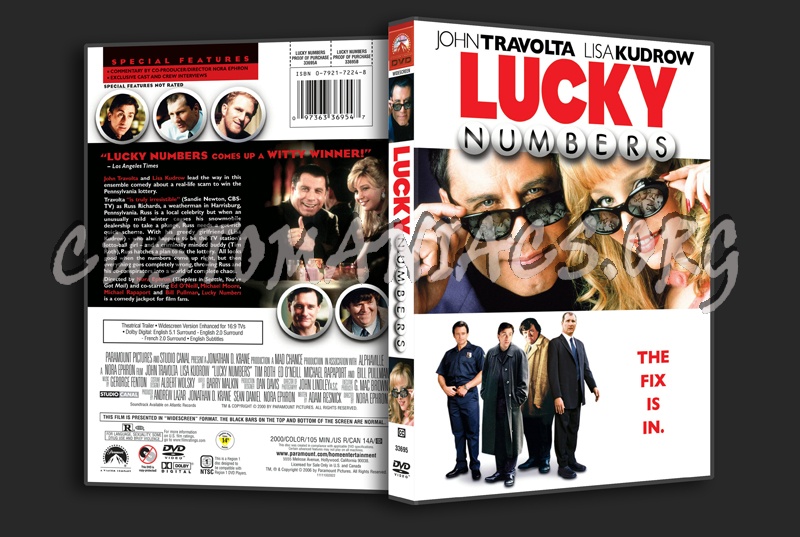 Lucky Numbers dvd cover