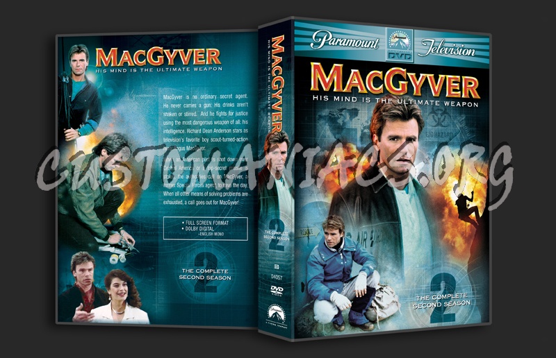 MacGyver Season 2 dvd cover