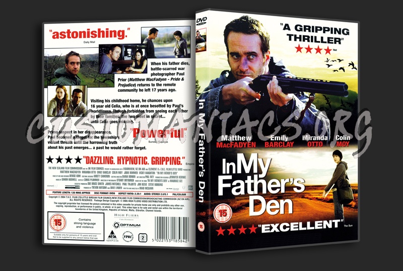 In My Fathers Den dvd cover