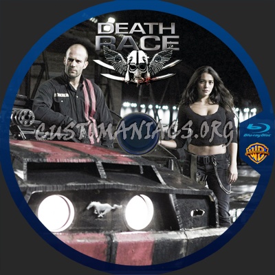 Death Race blu-ray label