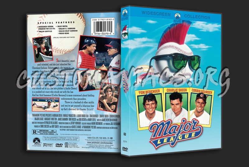 Major League dvd cover