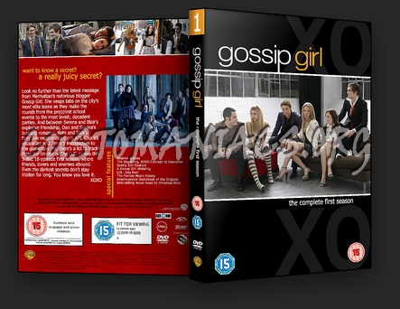 Gossip Girl Season 1 dvd cover