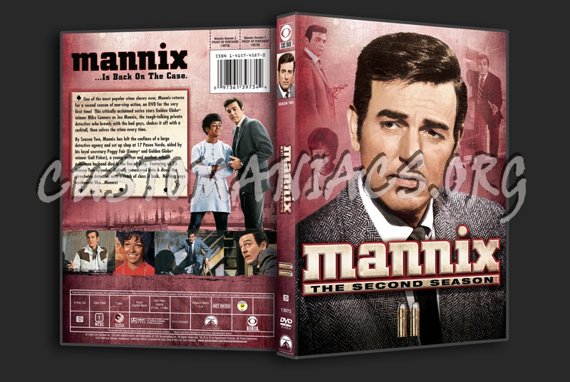 Mannix Season 2 dvd cover