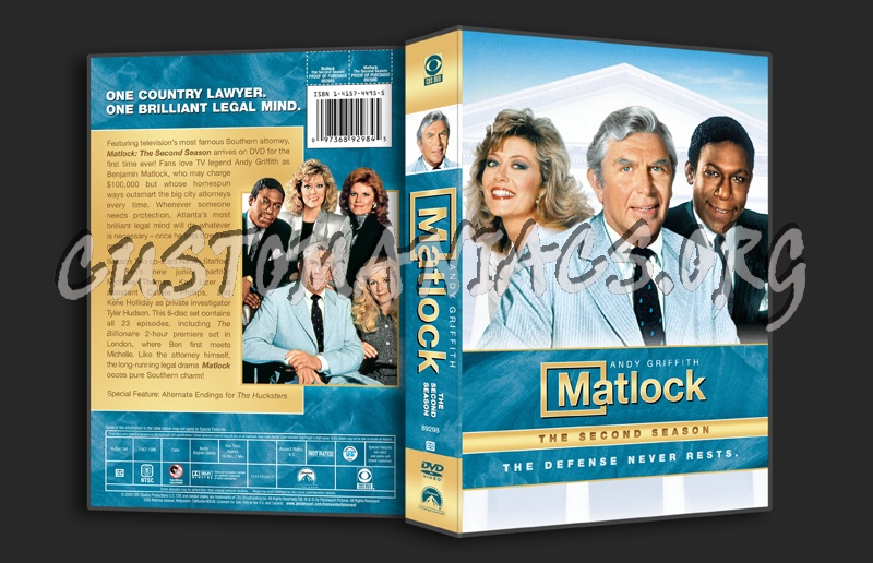 Matlock Season 2 dvd cover